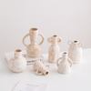 Jarrón de cerámica de adornos de escritorio de jarrón de porcelana