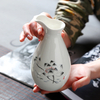Juegos de vino de sake de cerámica con jarrón de vino de copa de vino caliente