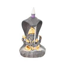 Incienso de la cascada de cono Ganesha Design Backflow de cerámica Quemador de incienso