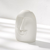 Jarrón de porcelana sin glaze de escritorio de agua de agua jarrón de cerámica