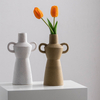 Diseño creativo Decoración del hogar Ceramicador de cerámica Bandeja de flores de porcelana Jarrón de cerámica