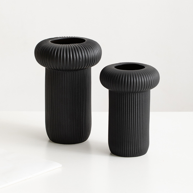 Creatividad e innovación Diseño de porcelana Jarrón de porcelana Decoraciones de escritorio de casas Vaso de cerámica