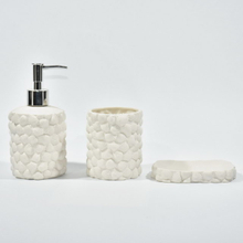 Conjunto de precios razonables Cinco accesorios de baño sanitarios para baño Conjunto de accesorios de baño de cerámica