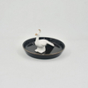 Golden Dog Style Home Decor Gift Trinket Tray Jewelry Display Tray Regalo de boda Anillo de cerámica Holder