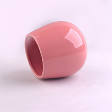 Varios colores rosa vela de cerámica