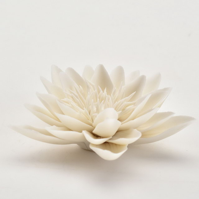 Venta caliente decoración del hogar personalizado diseño de flores incienso titular de cerámica incienso titular de palo