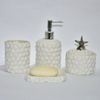 Conjunto de venta caliente Accesorios de baño sanitarios de cinco baños Conjunto de accesorios de baño de cerámica