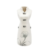 Moda pura pintura a mano china mujer característica decoración del hogar decoración flor porcelana moderna cerámica florero de boda
