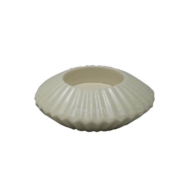 Stand Case Home Decoration Matte White Cylinder style portavelas