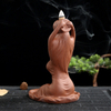 Diosa de cerámica se baña Fragancia que fluye Quemador de incienso de reflujo de cerámica