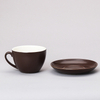 logotipo personalizado caja de regalo taza de café de porcelana 320 ml Negro 、 blanco Combinar con plato de taza de cerámica Juego de taza de cerámica de café