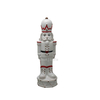 Cerámica Precioso Tarro De Santa Claus O Familia Decoraciones Navideñas Mate Blanco Navidad Robot