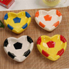 Fútbol, ​​cenicero de cerámica estilo corazón de baloncesto