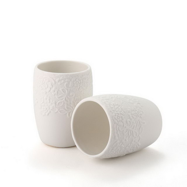 Conjunto de manualidades hechas a mano Cuatro accesorios de baño de uso familiar para hoteles Accesorios de baño Conjunto de baño de cerámica