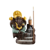 Soporte para incensario hecho a mano, cascada que fluye humo, reflujo de cerámica, diferentes colores, elige quemador de incienso Ganesha