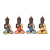 Artesanías hechas a mano Decoración para el hogar Regalo de boda Color diferente Elija Guanyin Estatuilla Estatua de Buda de cerámica dorada